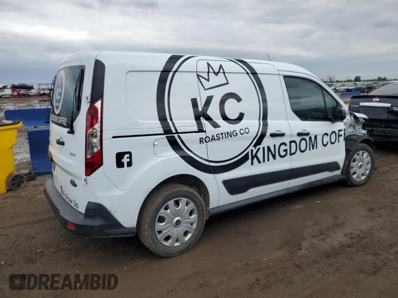 2022 Ford Transit Connect XLT z VIN NM0LS7T21N1524270, wystawiony jako Copart lot #59781825 z przebiegiem 44 899 mil mil oraz Szkoda całkowita • Salvage title. Historia ofert i sprzedaży dostępna na DreamBid. Obrazek 3.