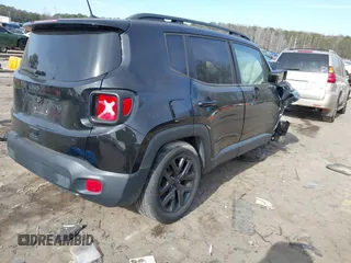2018 Jeep Renegade Latitude with VIN ZACCJABB5JPH44042, listed as a IAAI auction lot 41308944 with 1 mi miles. Bid and sale history available at carsss.com. Image 4.