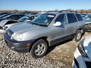 2003 Hyundai Santa Fe GLS with VIN KM8SC73D13U534494, listed as a Copart auction lot 83258244 with 81,834 mi miles and Salvage Title. Bid and sale history available at carsss.com. Image 1.