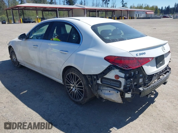 2023 Mercedes-Benz C 300 с VIN W1KAF4HB3PR138949, выставлен на аукционе IAAI как лот 42066845 с пробегом 33 433 миль миль и . История ставок и продаж доступна на DreamBid. Изображение 3.