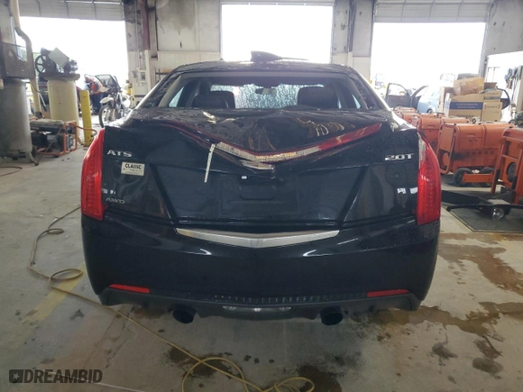 2017 Cadillac ATS Sedan Luxury AWD with VIN 1G6AH5RX9H0182077, listed as a Copart auction lot 70818574 with 42,670 mi miles and Salvage Title. Bid and sale history available at carsss.com. Image 6.