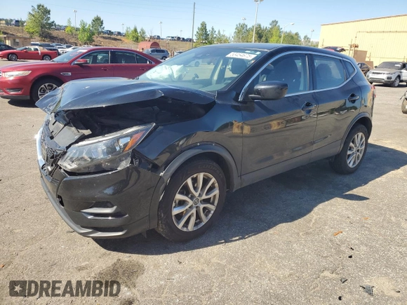 2021 Nissan Rogue S with VIN JN1BJ1AW4MW436595, listed as a Copart auction lot 53454675 with 70,893 mi miles and Salvage title. Bid and sale history available at DreamBid. Image 1.