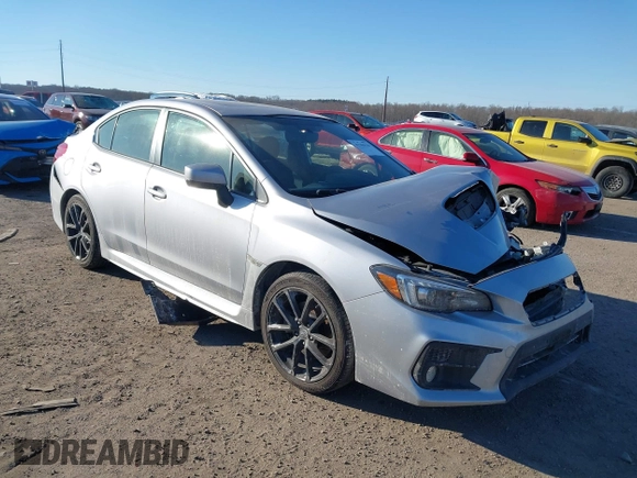 2019 Subaru WRX Limited with VIN JF1VA1N65K8816654, listed as a IAAI auction lot 41306510 with 53,765 mi miles. Bid and sale history available at carsss.com. Image 1.