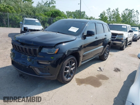 2019 Jeep Grand Cherokee Limited with VIN 1C4RJFBG0KC807816, listed as a IAAI auction lot 42353953 with 95,989 mi miles and . Bid and sale history available at DreamBid. Image 2.