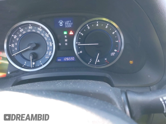 2012 Lexus IS 250 with VIN JTHBF5C28C5182652, listed as a IAAI auction lot 41370825 with 128,220 mi miles and . Bid and sale history available at DreamBid. Image 7.