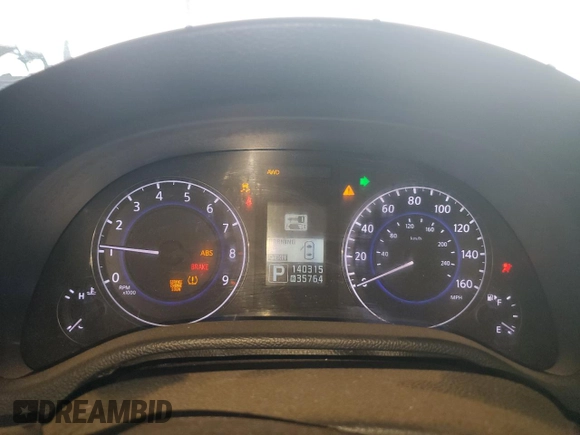 2015 Infiniti Q40 with VIN JN1CV6AR8FM522975, listed as a Copart auction lot 73779604 with 140,315 mi miles and Salvage Title. Bid and sale history available at carsss.com. Image 9.