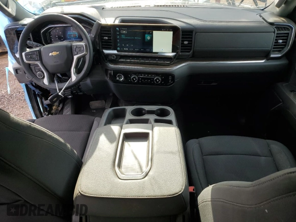 2024 Chevrolet Silverado 1500 LT with VIN 3GCPDKEK1RG446661, listed as a Copart auction lot 51703265 with 0 mi miles and Salvage Title. Bid and sale history available at carsss.com. Image 8.