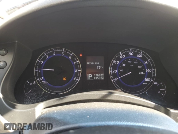 2011 Infiniti EX Journey with VIN JN1AJ0HR1BM855194, listed as a Copart auction lot 72585464 with 196,702 mi miles and Salvage Title. Bid and sale history available at DreamBid. Image 9.
