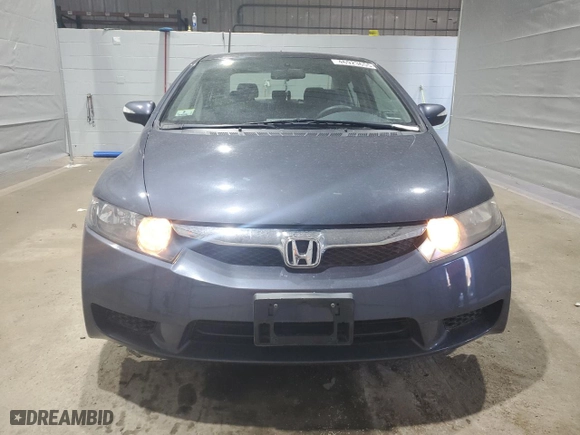 2010 Honda Civic Hybrid with VIN JHMFA3F27AS000535, listed as a Copart auction lot 46923655 with 75,344 mi miles and Salvage Title. Bid and sale history available at carsss.com. Image 5.