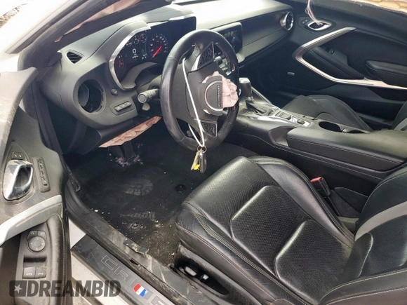 2018 Chevrolet Camaro 2SS with VIN 1G1FH1R77J0126746, listed as a Copart auction lot 57275265 with 87,593 mi miles and Salvage title. Bid and sale history available at DreamBid. Image 8.