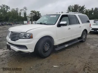 2015 Lincoln Navigator L with VIN 5LMJJ3JT4FEJ14048, listed as a Copart auction lot 73181634 with 160,350 mi miles and Clean Title. Bid and sale history available at carsss.com. Image 1.