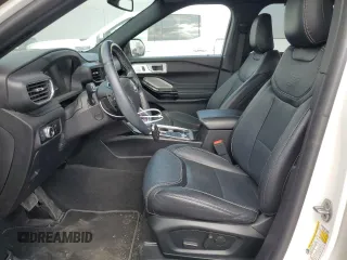 2022 Ford Explorer ST with VIN 1FM5K8GC7NGC52286, listed as a Copart auction lot 48969295 with 53,898 mi miles and Salvage Title. Bid and sale history available at carsss.com. Image 7.