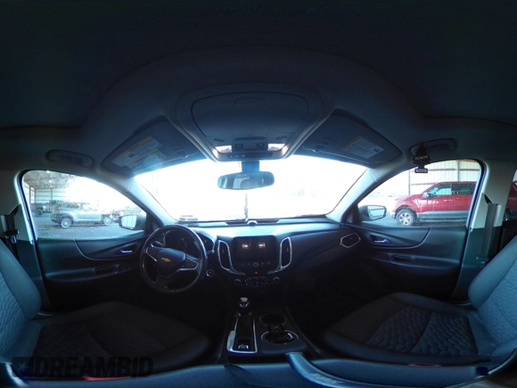 2018 Chevrolet Equinox LT with VIN 2GNAXSEV7J6263151, listed as a IAAI auction lot 40644330 with 136,428 mi miles. Bid and sale history available at carsss.com. Image 19.