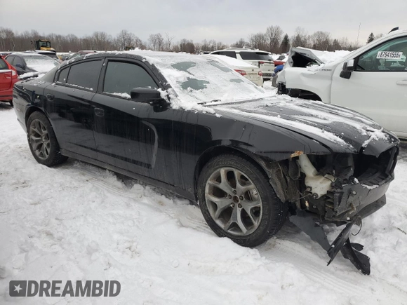2012 Dodge Charger SXT with VIN 2C3CDXJG2CH288209, listed as a Copart auction lot 88509175 with 179,529 mi miles and Salvage Title. Bid and sale history available at carsss.com. Image 4.