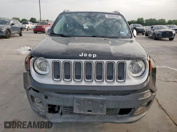 2016 Jeep Renegade Limited с VIN ZACCJADT2GPC91366, выставлен на аукционе Copart как лот 63484595 с пробегом 142 390 миль миль и Чистый • Clean title. История ставок и продаж доступна на DreamBid. Изображение 5.
