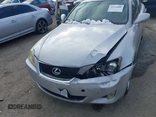 2007 Lexus IS 250 with VIN JTHCK262672013022, listed as a IAAI auction lot 41514880 with 135,868 mi miles. Bid and sale history available at carsss.com. Image 10.