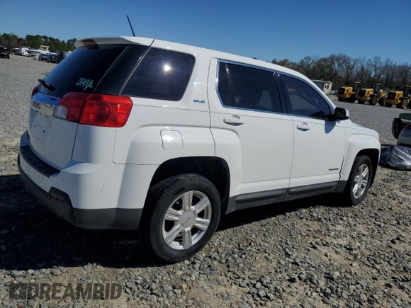 2014 GMC Terrain SLE with VIN 2GKALMEK7E6240419, listed as a Copart auction lot 49325435 with 136,168 mi miles and Salvage Title. Bid and sale history available at DreamBid. Image 3.