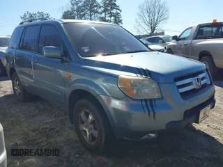 2006 Honda Pilot EX with VIN 2HKYF18456H516414, listed as a IAAI auction lot 41784477 with 241,735 mi miles and . Bid and sale history available at DreamBid. Image 1.