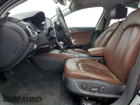 2015 Audi A6 3.0L TDI Premium Plus with VIN WAUFMAFC1FN009207, listed as a Copart auction lot 83690894 with 64,455 mi miles and Salvage Title. Bid and sale history available at carsss.com. Image 7.