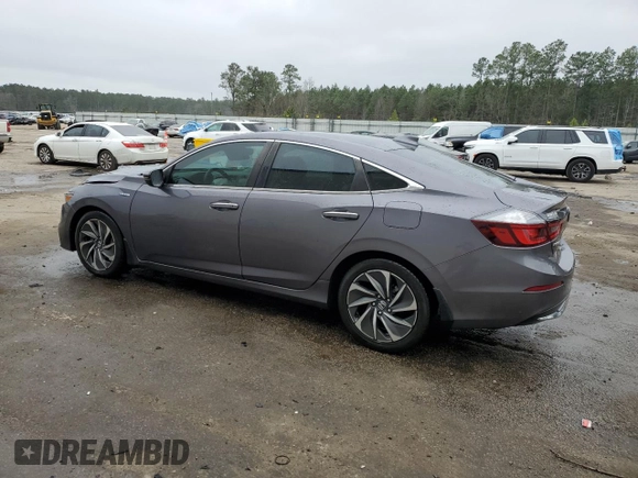 2020 Honda Insight Touring with VIN 19XZE4F92LE009994, listed as a Copart auction lot 44508455 with Not Provided miles and Salvage Title. Bid and sale history available at carsss.com. Image 2.