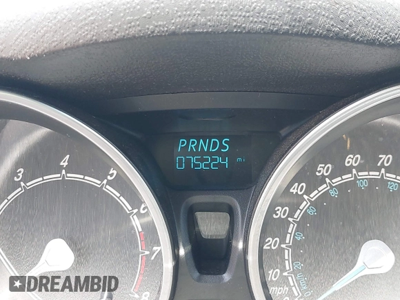 2017 Ford Fiesta SE with VIN 3FADP4EJ4HM149483, listed as a IAAI auction lot 42044428 with 75,224 mi miles. Bid and sale history available at carsss.com. Image 15.