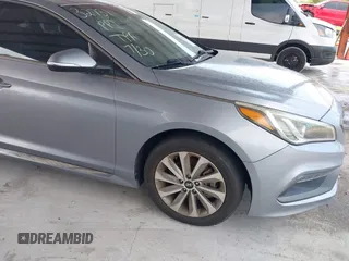 2017 Hyundai Sonata Sport with VIN 5NPE34AF4HH450854, listed as a IAAI auction lot 40133552 with 171,429 mi miles. Bid and sale history available at carsss.com. Image 6.