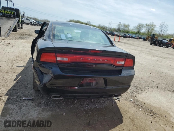 2013 Dodge Charger Police with VIN 2C3CDXAG1DH546897, listed as a Copart auction lot 54168825 with 158,551 mi miles and Salvage Title. Bid and sale history available at DreamBid. Image 6.