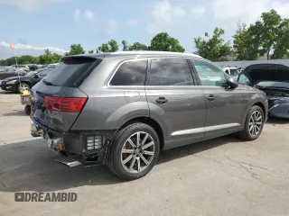 2019 Audi Q7 Premium Plus z VIN WA1LHAF79KD037702, wystawiony jako Copart lot #59628035 z przebiegiem Nie podano mil oraz Szkoda całkowita • Salvage title. Historia ofert i sprzedaży dostępna na DreamBid. Obrazek 3.