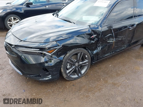 2024 Acura Integra w/A-Spec Package with VIN 19UDE4H36RA001896, listed as a IAAI auction lot 41991485 with 15,723 mi miles and . Bid and sale history available at carsss.com. Image 6.