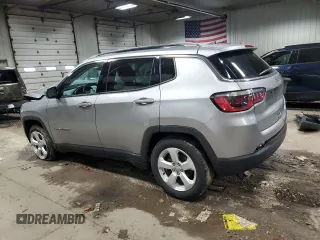2019 Jeep Compass Latitude with VIN 3C4NJCBBXKT711715, listed as a Copart auction lot 52014415 with 57,527 mi miles and Non Repairable. Bid and sale history available at DreamBid. Image 2.
