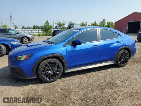2024 Subaru WRX Premium with VIN JF1VBAH63R9814592, listed as a Copart auction lot 60297615 with 3,507 mi miles and Salvage title. Bid and sale history available at DreamBid. Image 1.
