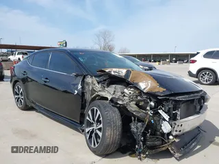 2018 Nissan Maxima SL with VIN 1N4AA6AP5JC400447, listed as a IAAI auction lot 41739734 with 75,578 mi miles and . Bid and sale history available at DreamBid. Image 1.