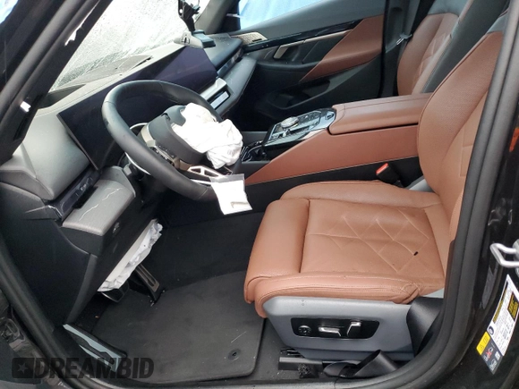2024 BMW i5 eDrive40 with VIN WBY33FK04RCR49355, listed as a Copart auction lot 87800905 with 0 mi miles and Salvage Title. Bid and sale history available at carsss.com. Image 7.