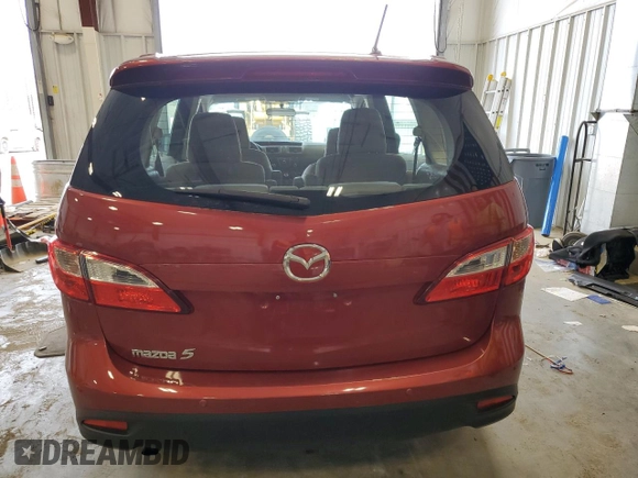 2015 Mazda 5 Touring with VIN JM1CW2CL7F0191213, listed as a Copart auction lot 53338175 with 104,255 mi miles and Non Repairable. Bid and sale history available at carsss.com. Image 6.