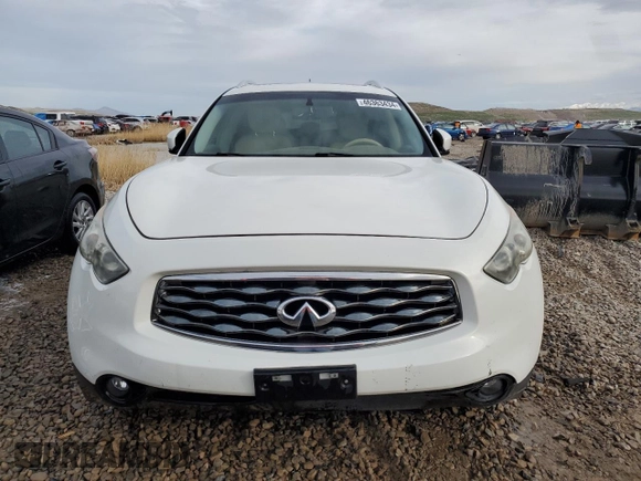 2009 Infiniti FX with VIN JNRAS18W89M150439, listed as a Copart auction lot 46363434 with 144,333 mi miles and Salvage title. Bid and sale history available at DreamBid. Image 5.