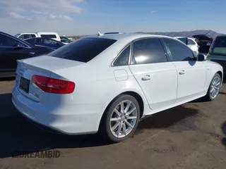 2015 Audi A4 Premium with VIN WAUBFAFL9FN034560, listed as a IAAI auction lot 41290388 with 146,533 mi miles. Bid and sale history available at carsss.com. Image 4.