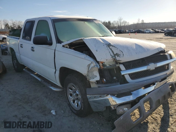 2005 Chevrolet Silverado 1500 LS with VIN 2GCEC13T051243277, listed as a Copart auction lot 45980485 with 279,022 mi miles and Salvage Title. Bid and sale history available at carsss.com. Image 4.