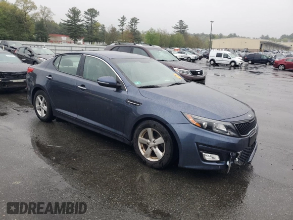 2015 Kia Optima LX with VIN 5XXGM4A77FG361657, listed as a Copart auction lot 55784905 with 99,392 mi miles and Clean Title. Bid and sale history available at DreamBid. Image 4.