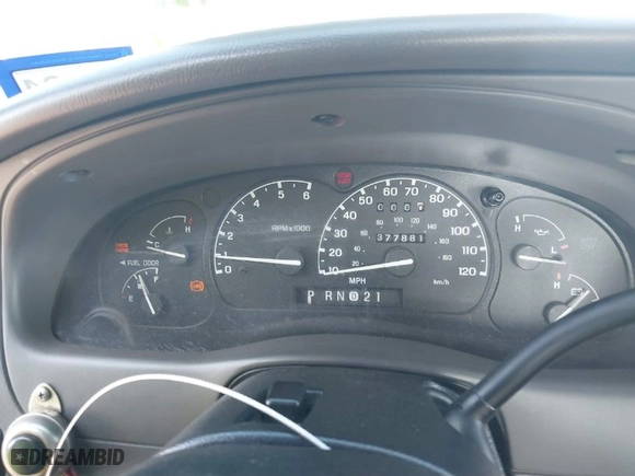 2003 Ford Ranger XL with VIN 1FTYR14V13PA96589, listed as a IAAI auction lot 40048636 with 377,881 mi miles. Bid and sale history available at carsss.com. Image 7.
