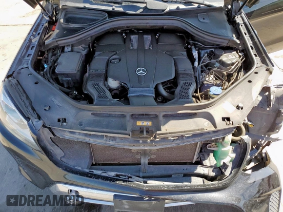 2017 Mercedes-Benz GLS 450 with VIN 4JGDF6EE4HA875297, listed as a Copart auction lot 54124085 with 118,197 mi miles and Salvage Title. Bid and sale history available at DreamBid. Image 12.
