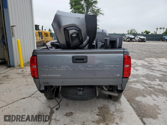 2022 Chevrolet Colorado 4WD Z71 with VIN 1GCGTDEN0N1216109, listed as a Copart auction lot 58567235 with 65,484 mi miles and Salvage title. Bid and sale history available at DreamBid. Image 6.