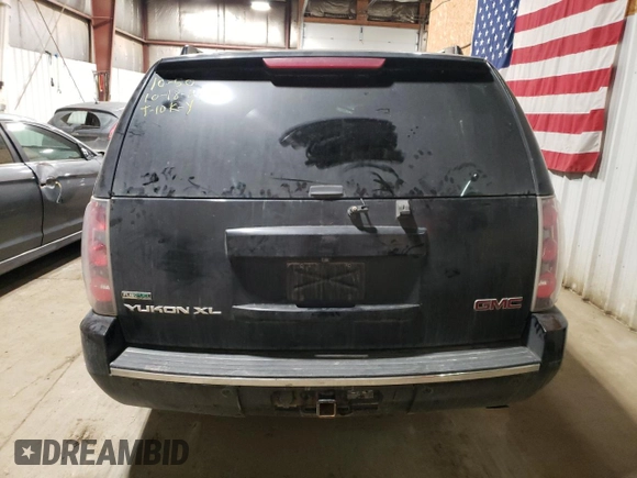 2012 GMC Yukon XL Denali with VIN 1GKS2MEFXCR319109, listed as a Copart auction lot 77485124 with Not Provided miles and Salvage Title. Bid and sale history available at carsss.com. Image 6.