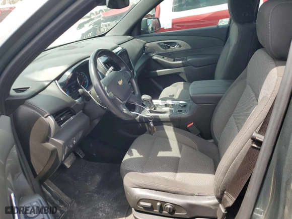 2022 Chevrolet Traverse LT Cloth with VIN 1GNERGKW9NJ172218, listed as a Copart auction lot 54129615 with 28,287 mi miles and Clean Title. Bid and sale history available at carsss.com. Image 7.