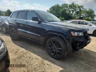 2018 Jeep Grand Cherokee Laredo E z VIN 1C4RJFAGXJC287415, wystawiony jako Copart lot #64182975 z przebiegiem 103 817 mil mil oraz Szkoda całkowita • Salvage title. Historia ofert i sprzedaży dostępna na DreamBid. Obrazek 4.