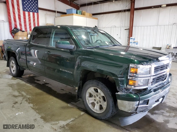 2015 Chevrolet Silverado 1500 LT with VIN 1GCUKREC8FF201685, listed as a Copart auction lot 68015184 with 188,203 mi miles and Salvage Title. Bid and sale history available at carsss.com. Image 4.