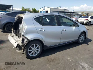 2017 Toyota Prius One with VIN JTDKDTB31H1591645, listed as a Copart auction lot 55255505 with 46,536 mi miles and Salvage Title. Bid and sale history available at DreamBid. Image 3.