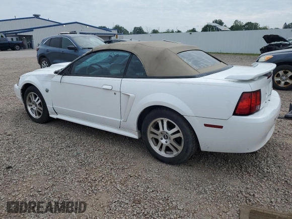 2004 Ford Mustang Deluxe with VIN 1FAFP446X4F238670, listed as a Copart auction lot 60922635 with 121,880 mi miles and Salvage title. Bid and sale history available at DreamBid. Image 2.