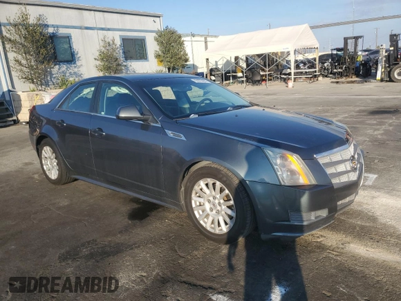 2010 Cadillac CTS with VIN 1G6DA5EG0A0133864, listed as a Copart auction lot 42970405 with 123,946 mi miles and Salvage Title. Bid and sale history available at DreamBid. Image 4.