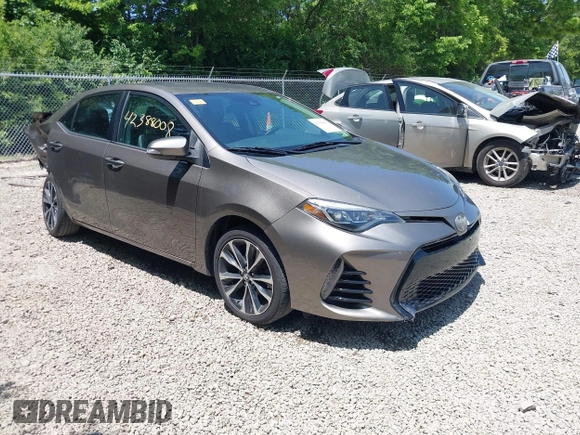 2019 Toyota Corolla L z VIN 5YFBURHE5KP861233, wystawiony jako IAAI lot #42388008 z przebiegiem 131 243 mil mil oraz . Historia ofert i sprzedaży dostępna na DreamBid. Obrazek 1.