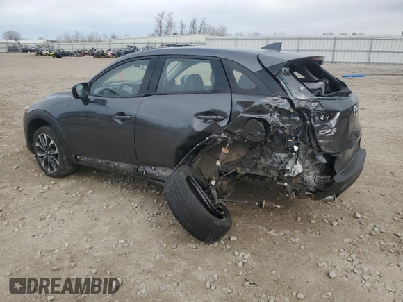 2019 Mazda CX-3 Touring with VIN JM1DKFC7XK0425624, listed as a Copart auction lot 48925815 with 63,563 mi miles and Non Repairable. Bid and sale history available at DreamBid. Image 2.